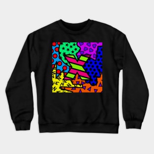 Alphabet Series - Letter X - Bright and Bold Initial Letters Crewneck Sweatshirt